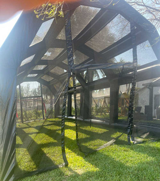 40ft Inflatable Batting Cage