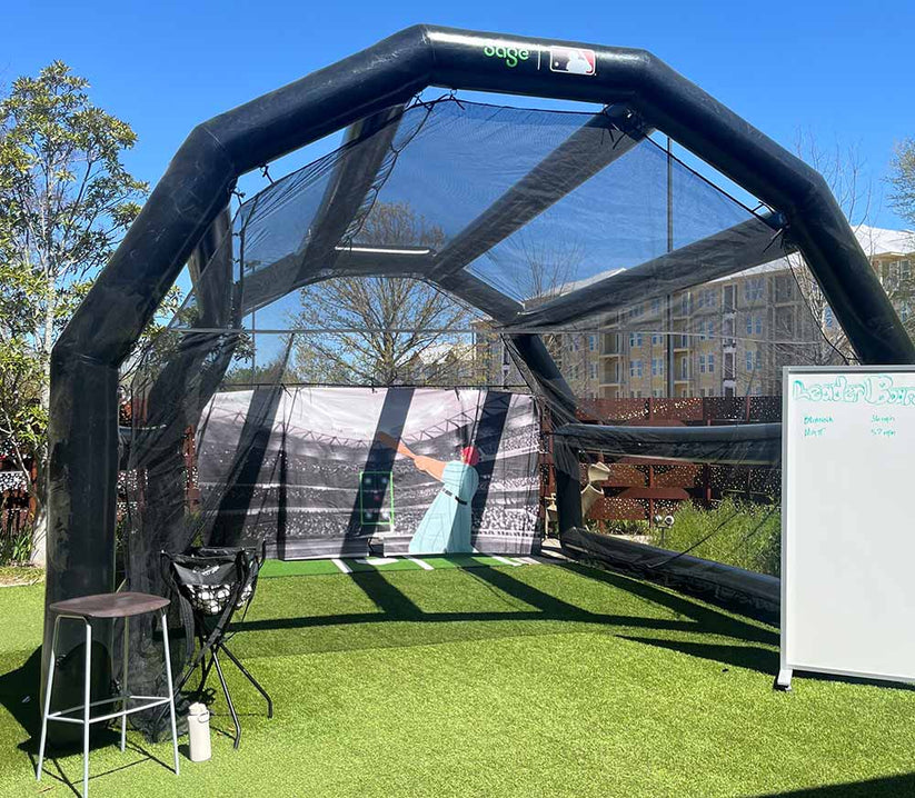 Inflatable Pitching 20ft Inflatable Batting Cage